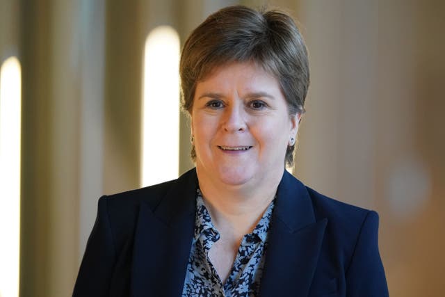 Police Scotland have presented prosecutors with evidence related to former first minister, Nicola Sturgeon (Andrew Milligan/PA)