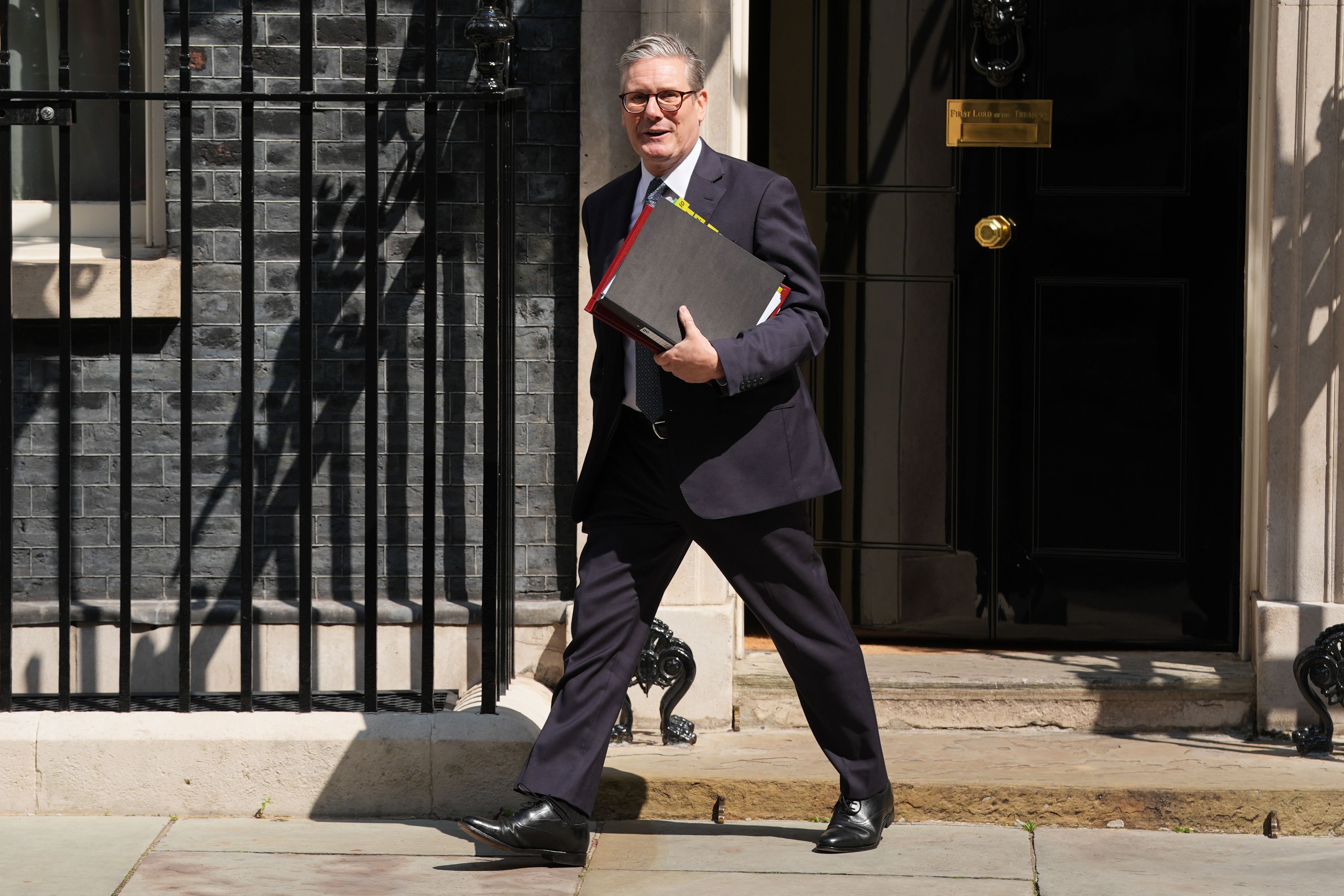 Prime Minister Sir Keir Starmer said that 800,000 pensioners are not taking up Pension Credit (Lucy North/PA)