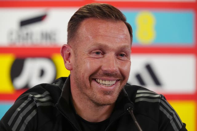 Craig Bellamy says it will be a proud moment to manage Wales for the first time on Friday (David Davies/PA)