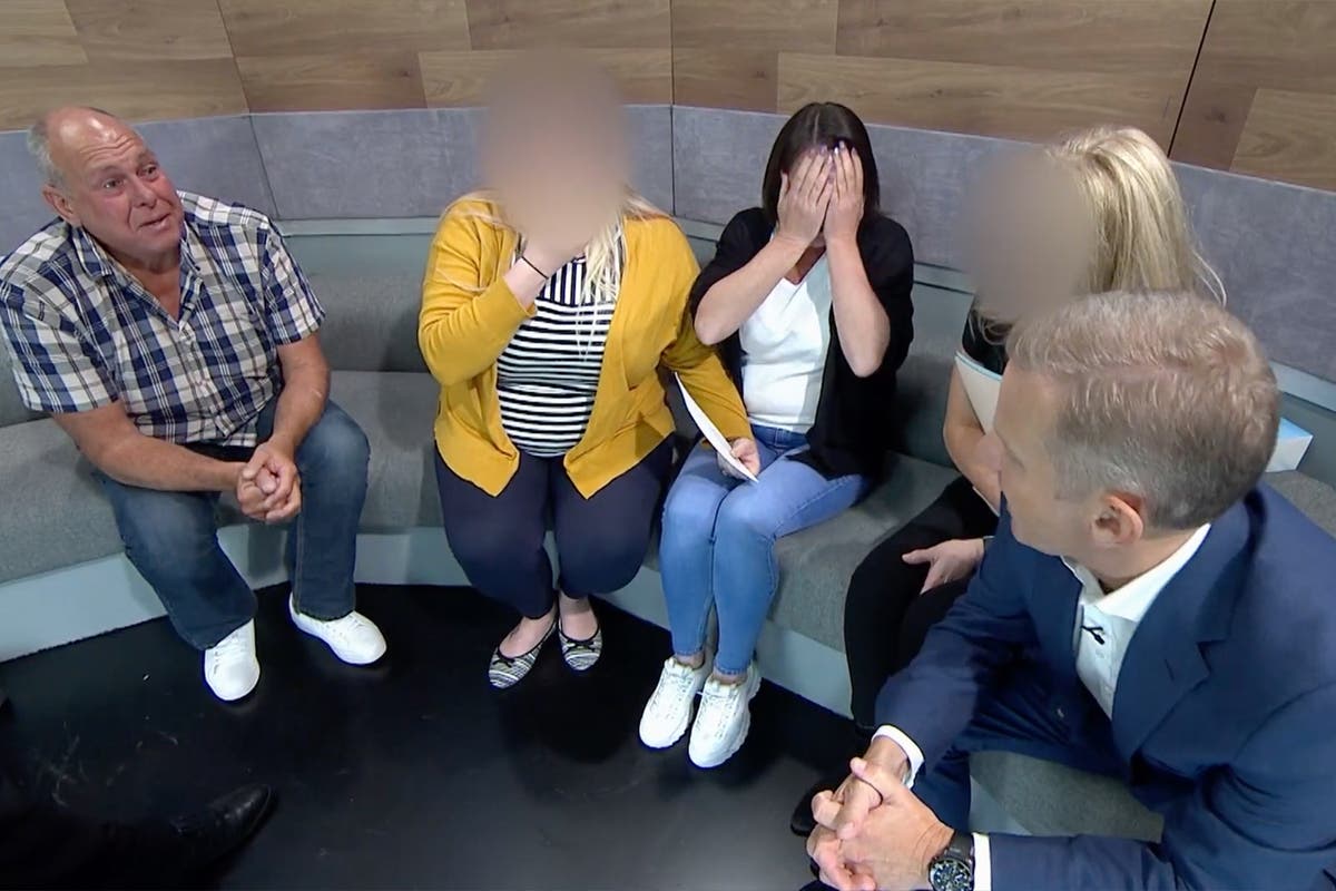 Moment sobbing Jeremy Kyle guest is grilled by presenter before fatal overdose