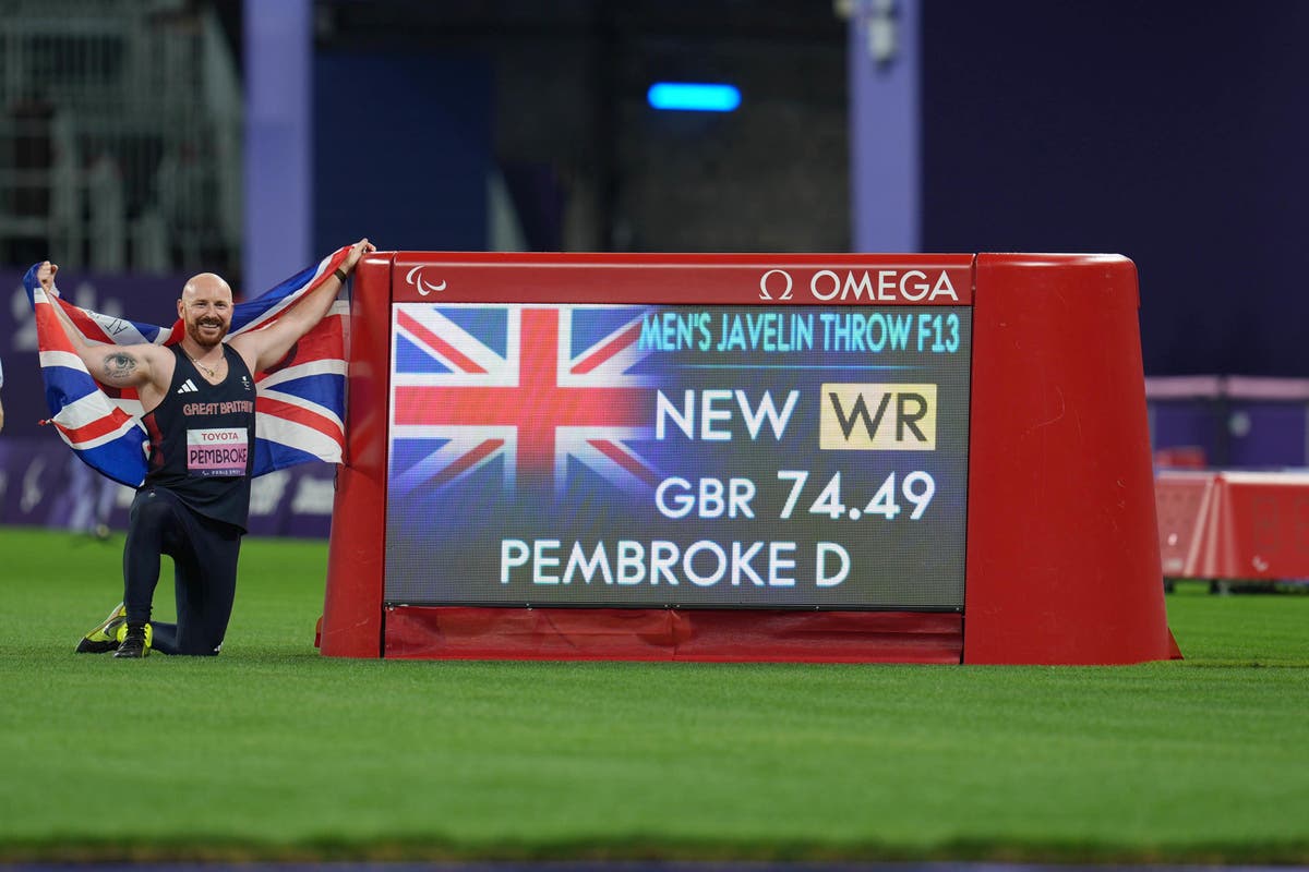 Dan Pembroke Breaks Javelin World Record in Paris