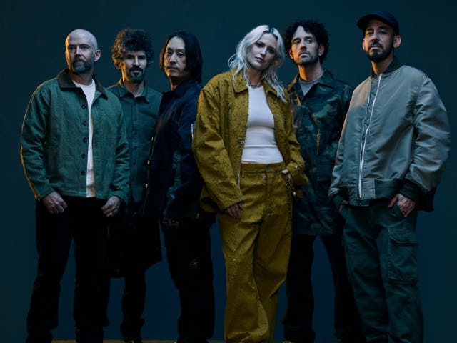 <p>Linkin Park reunite with new singer Emily Armstrong</p>