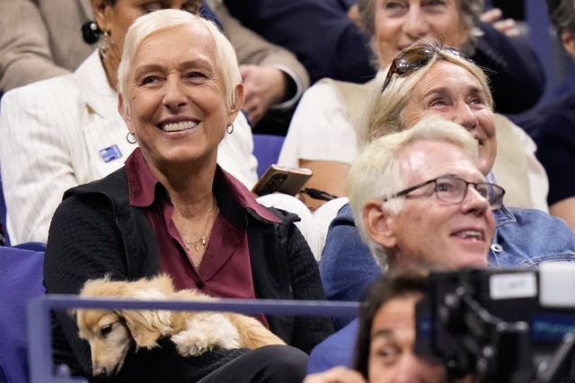 <p>Martina Navratilova is urging Americans to speak up against Trump’s authoritarianism</p>