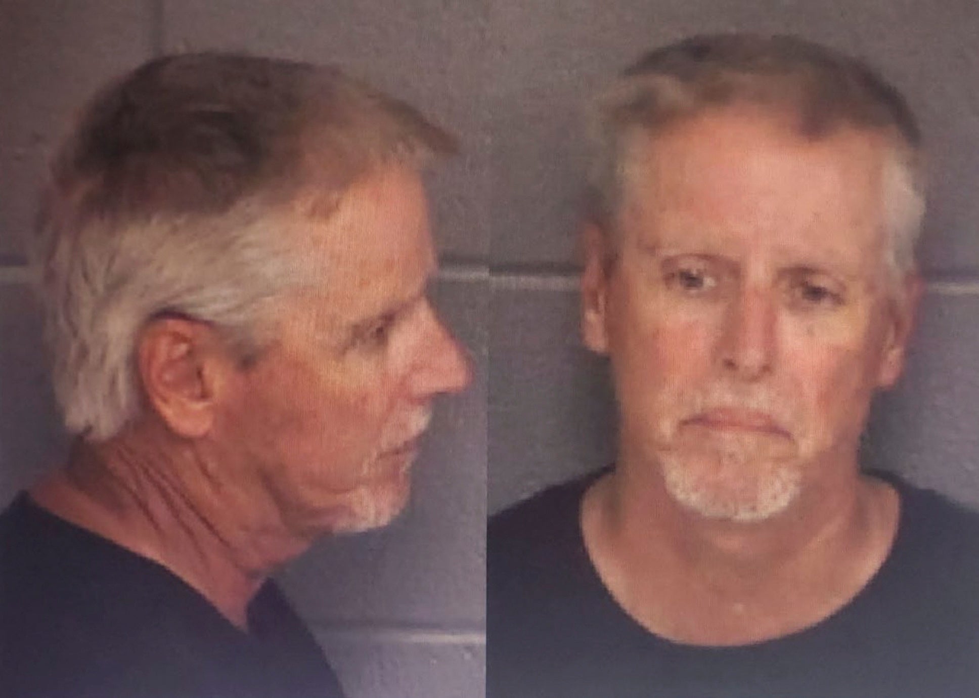 Colin Gray, 54, father of 14-year-old suspected Apalachee High School shooter Colt Gray, poses for police booking photos released September 5