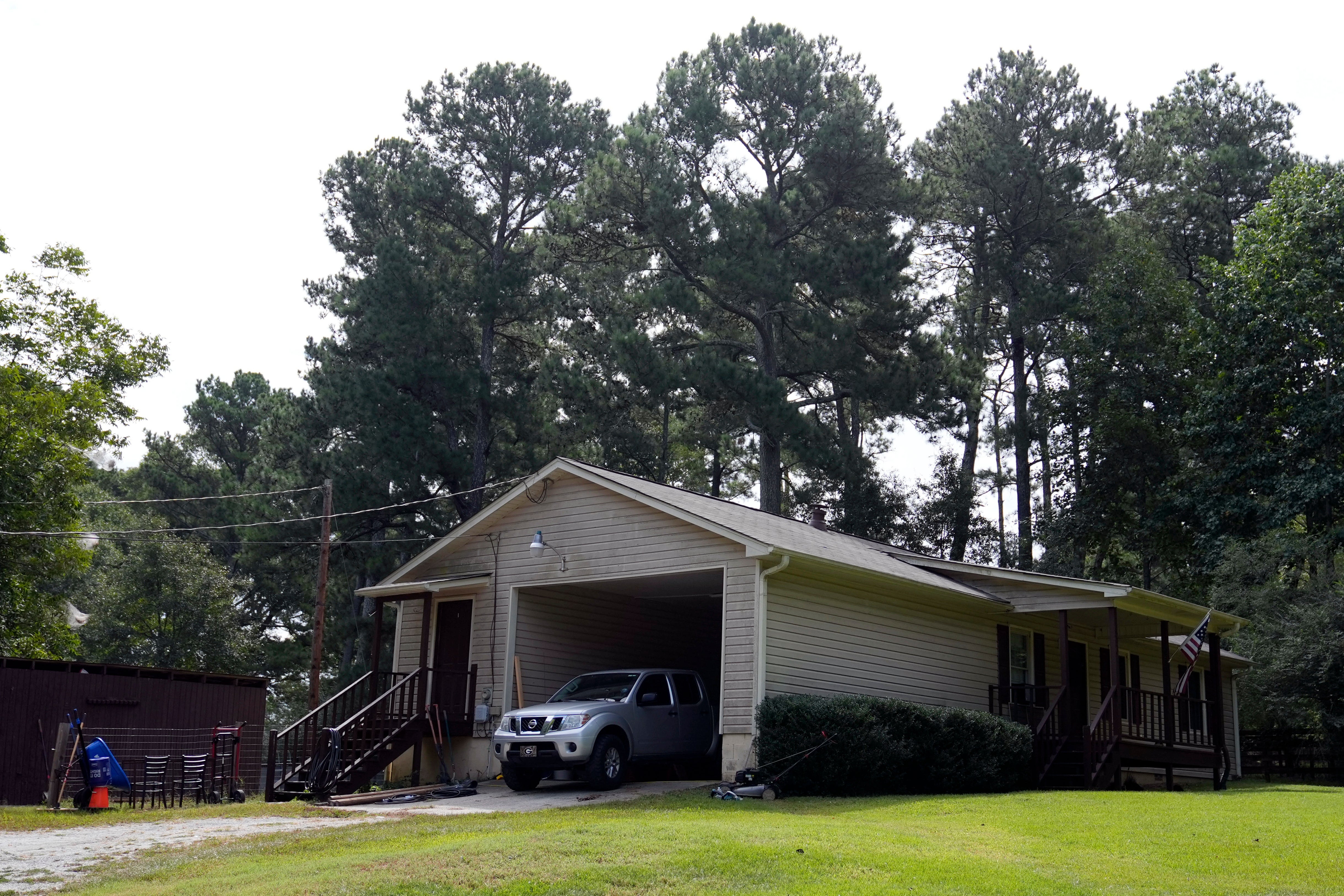 The home where Colt Gray lived with his father, Colin Gray