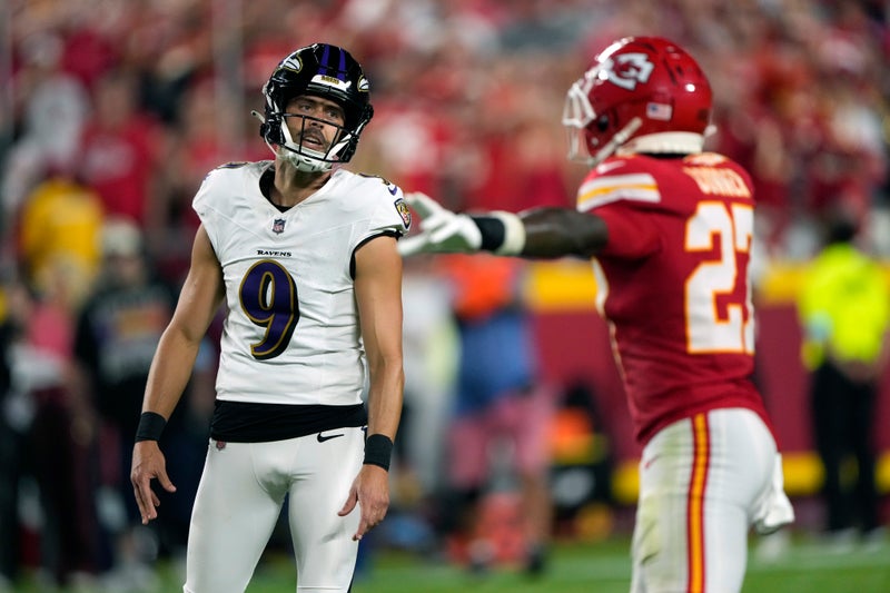 Justin Tucker denies accusations of 'degrading' sexual behavior by six message therapists as NFL launches investigation 