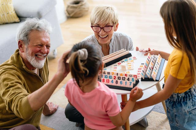 Grandparents are playing a key role in financing costs for schoolchildren, according to research (Alamy/PA)