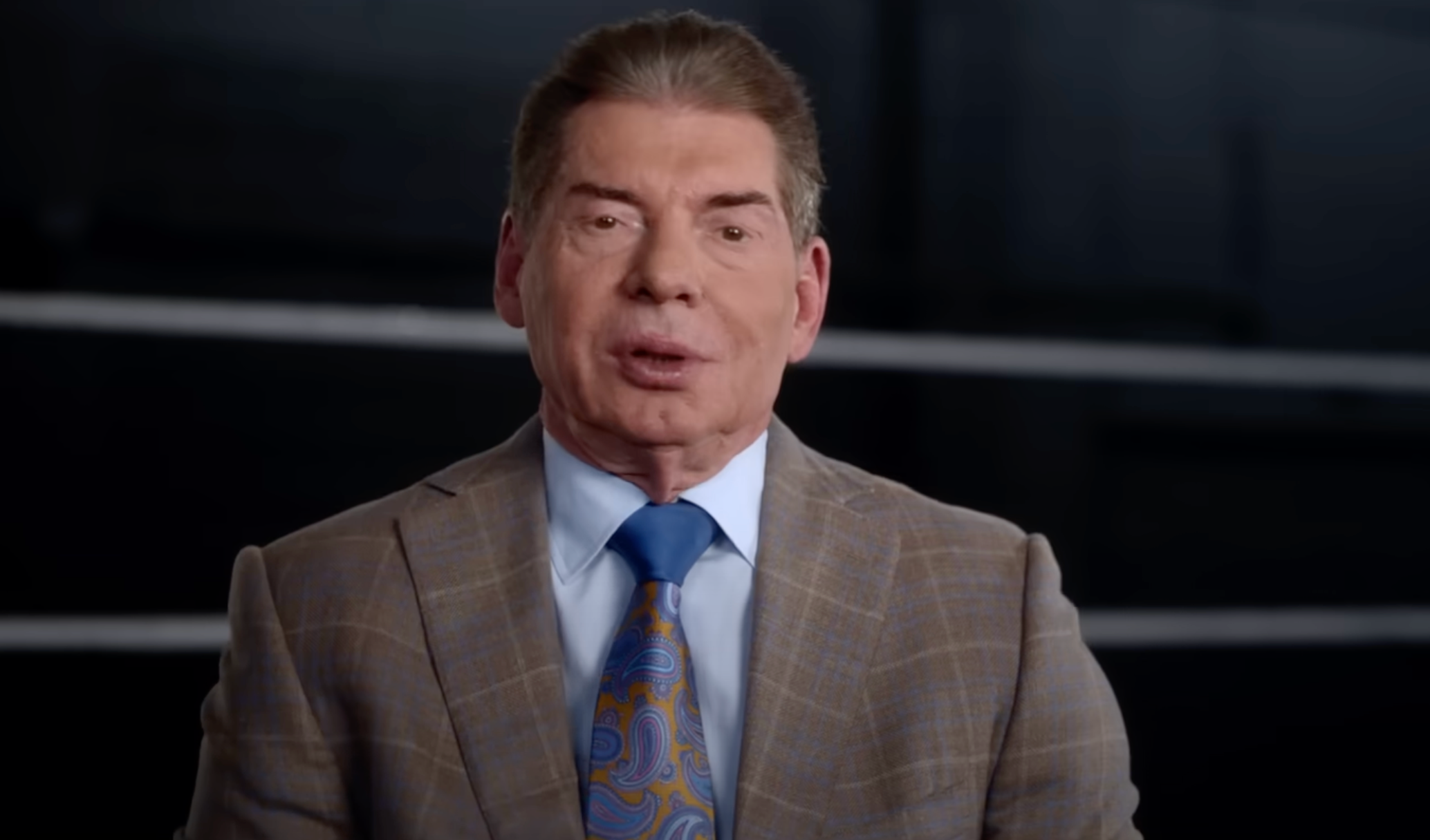 Vince McMahon no documentário 'Mr McMahon' da Netflix