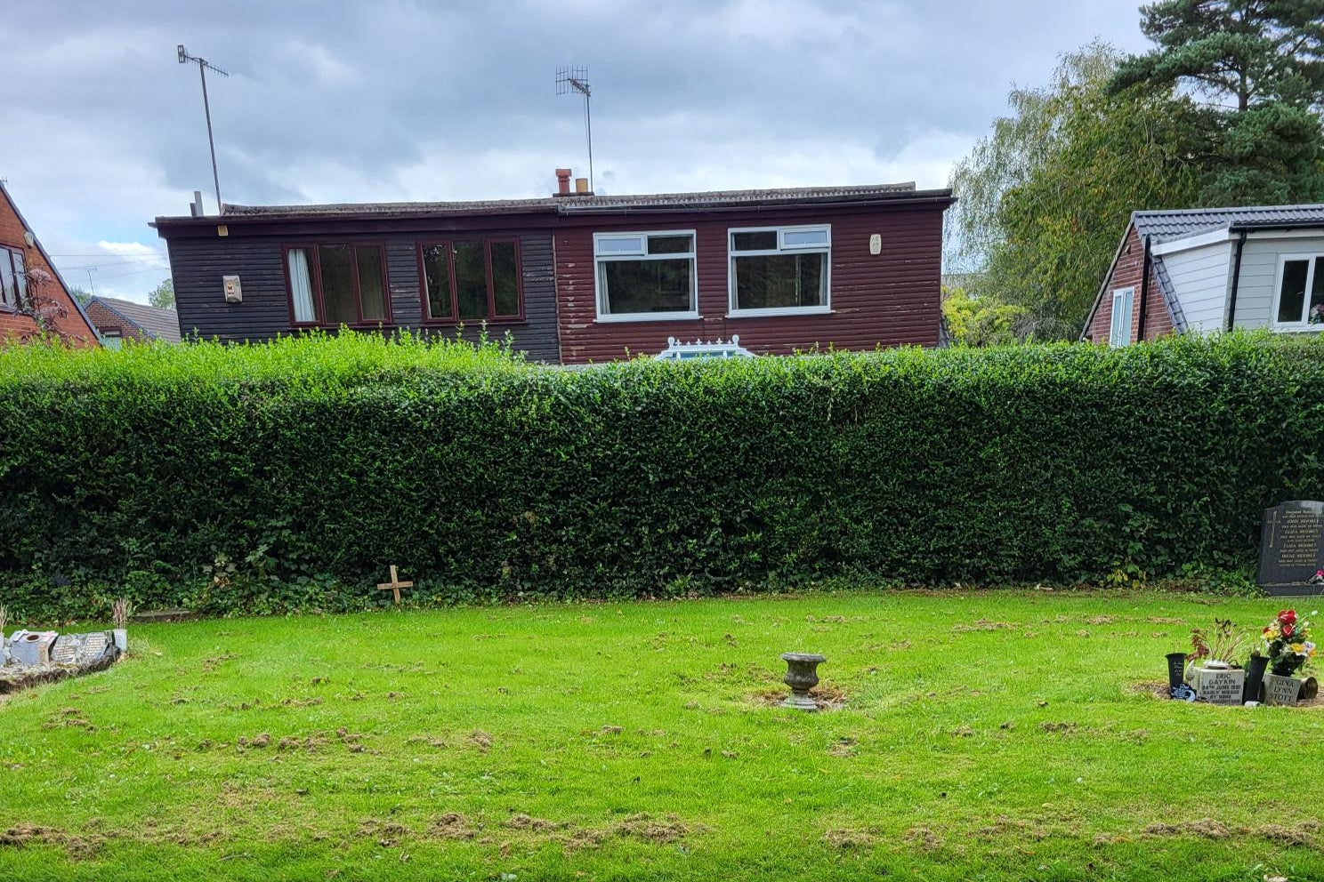 Stillborn babies were found in unmarked graves at Royton Cemetery in Oldham, Greater Manchester