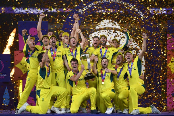 Australia won the 50-over World Cup in India in 2023