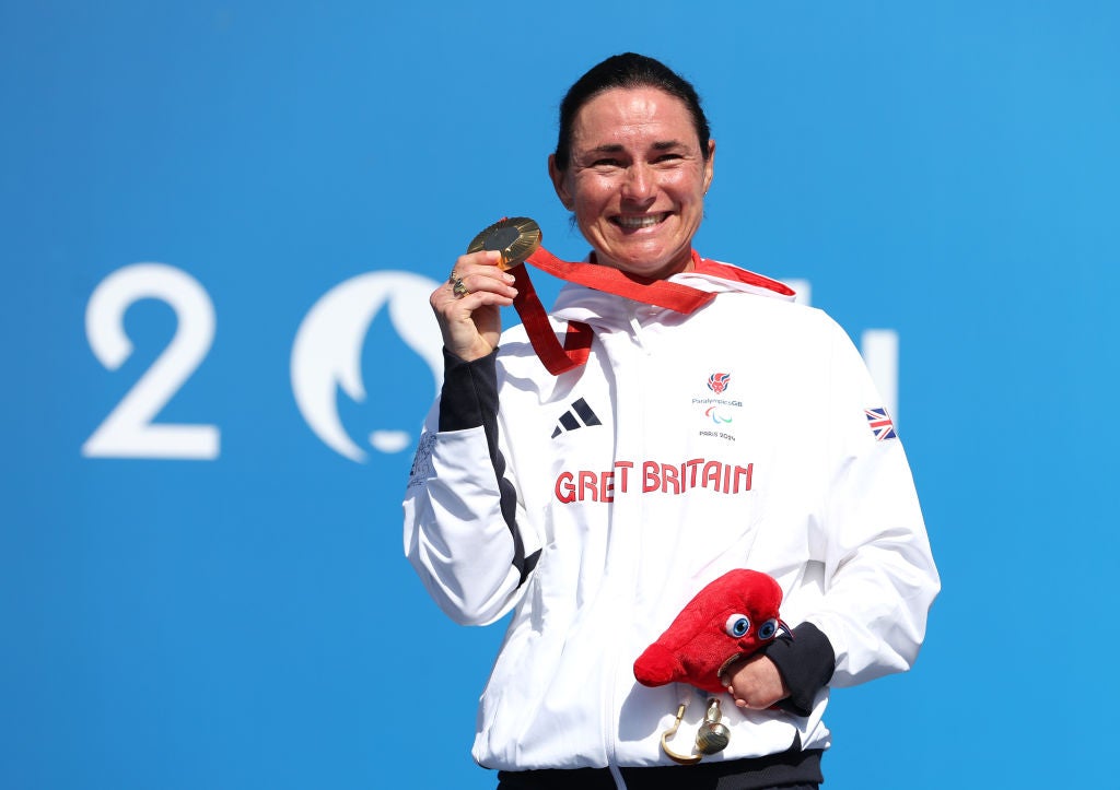 Storey won her 30th medal across nine Games, including a British record 19 golds