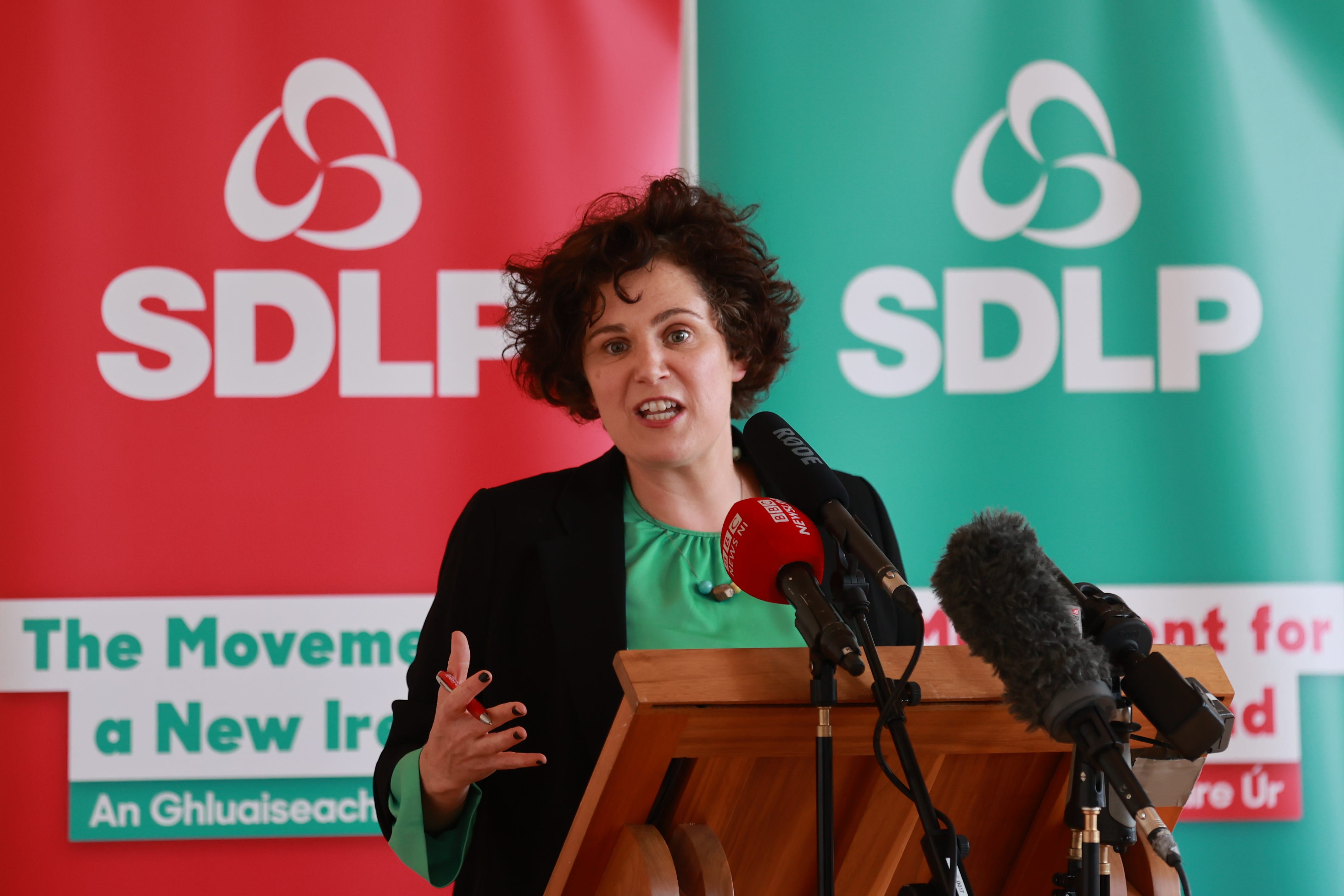 Claire Hanna is set to become the next leader of the SDLP (Liam McBurney/PA)