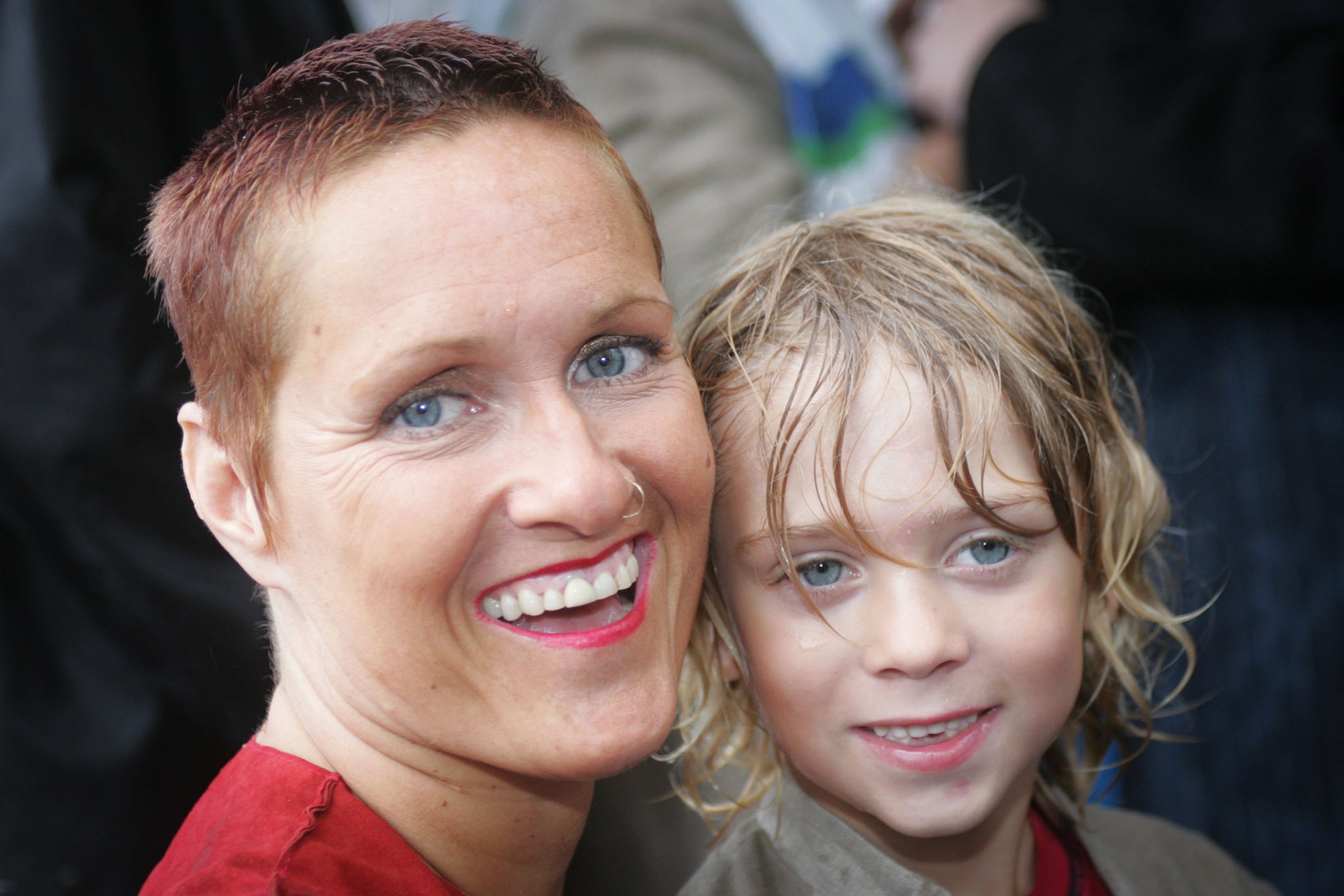 ‘It was Parys and me against the world’: Lapper lost her son, pictured here in 2005, when he was 19