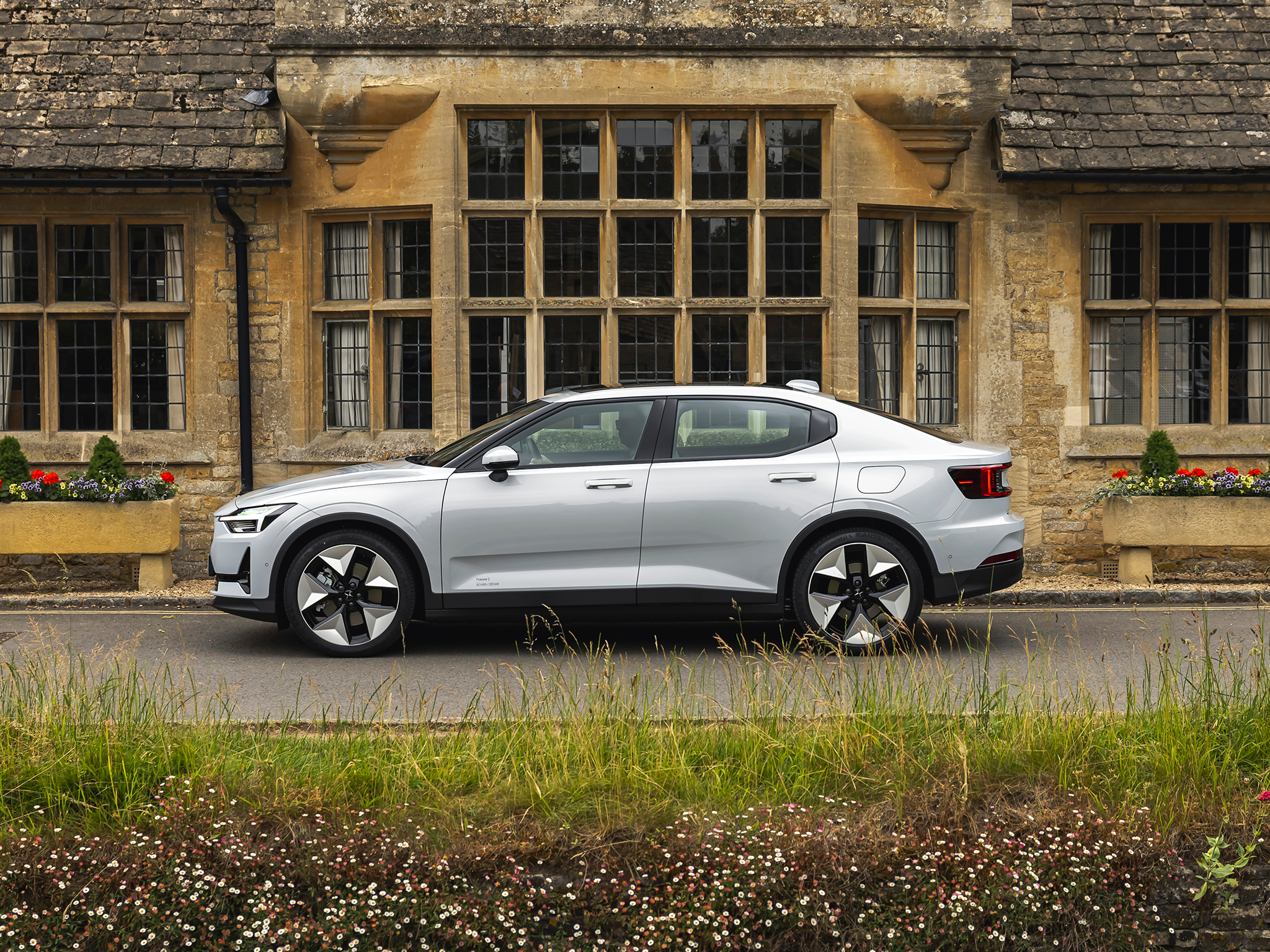 The Polestar 2 features an intuitive Android infotainment system from Google