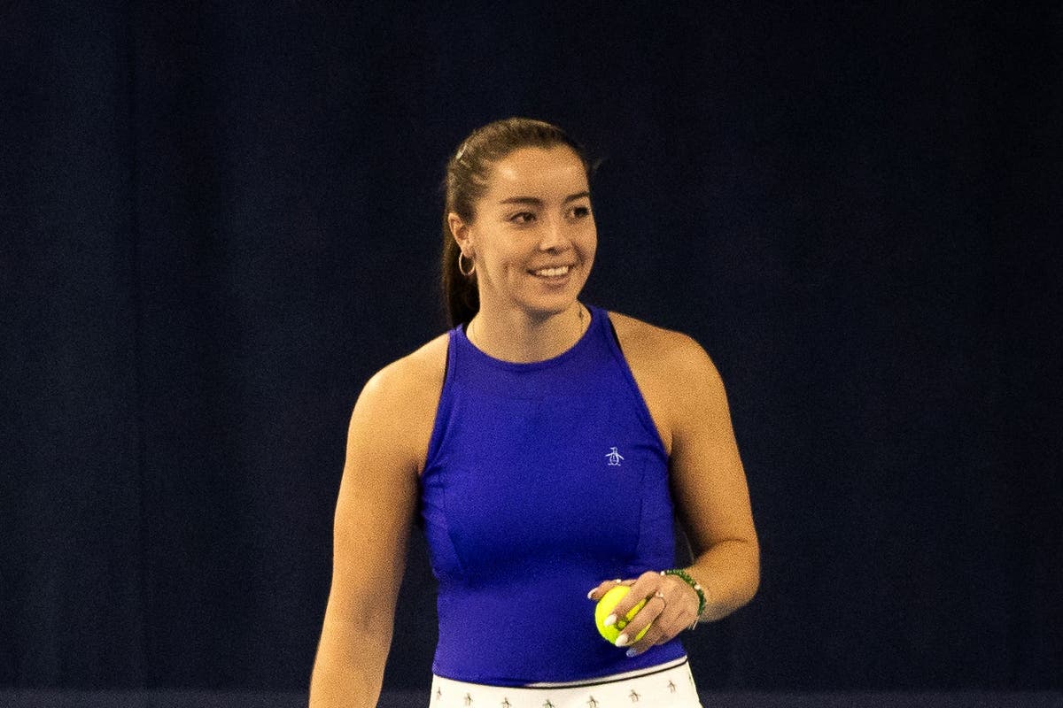 Jodie Burrage hopes run of bad luck’s in past as she prepares for tennis return