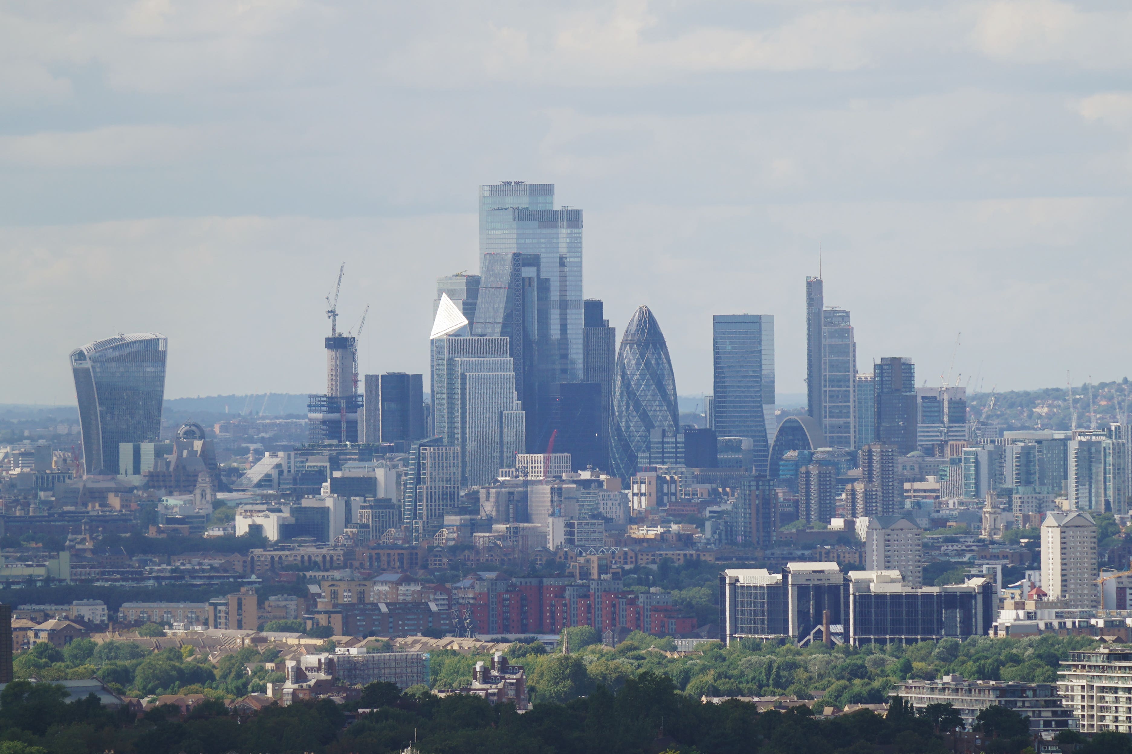 London’s FTSE 100 dropped by 60.24 points to end the week at 8,181.47 (Yui Mok/PA)