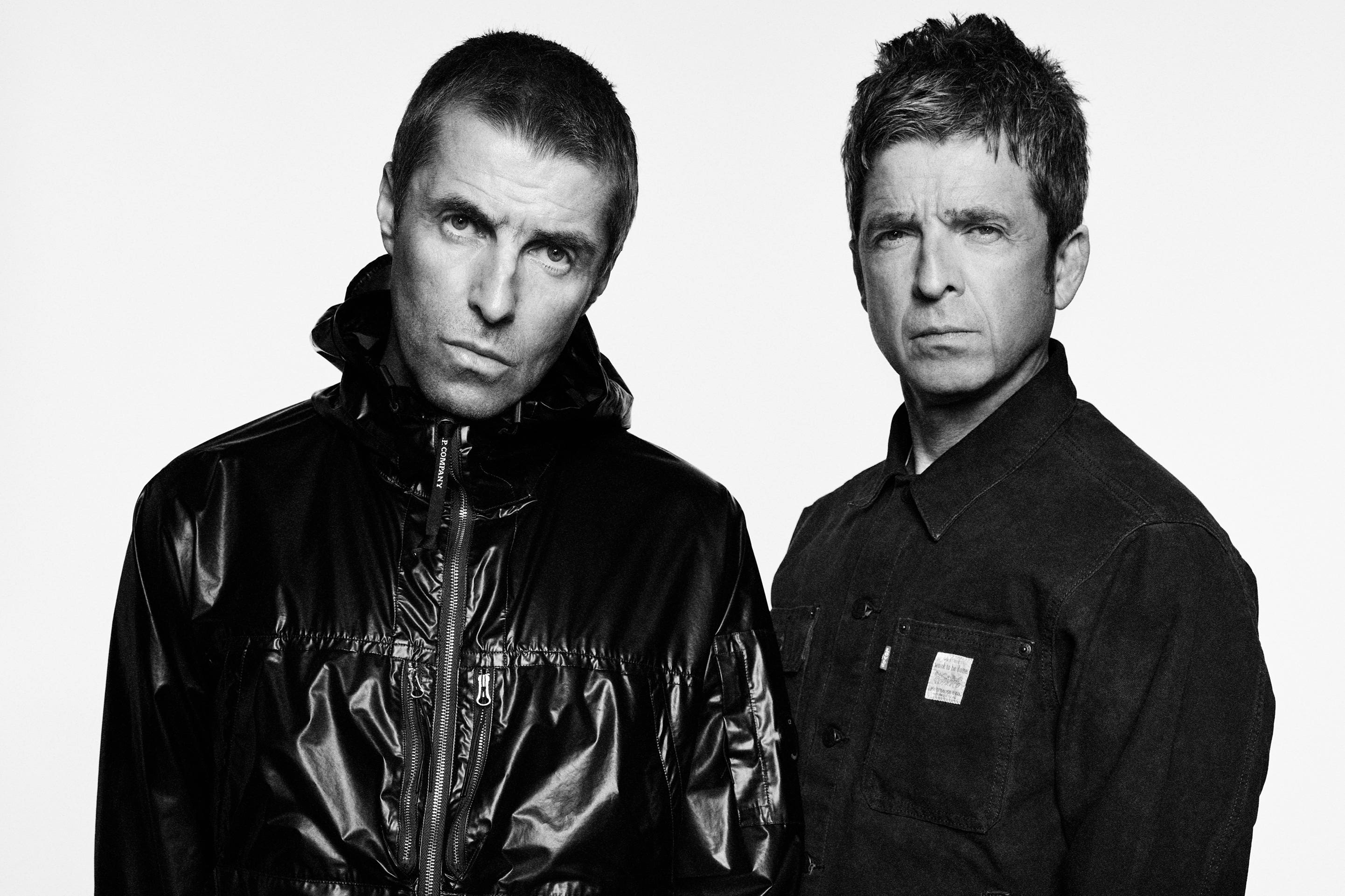 Liam Gallagher (left) hit back at critics accusing the band of ‘ripping off’ fans