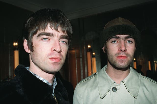 <p>Brothers Liam and Noel Gallagher</p>