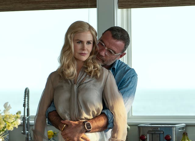 <p>Nicole Kidman and Liev Schreiber in ‘The Perfect Couple’</p>