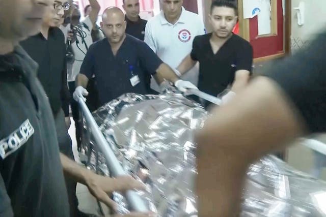 Israel Palestinians American Killed