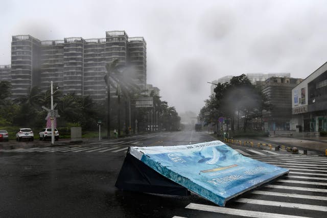 China Asia Typhoon