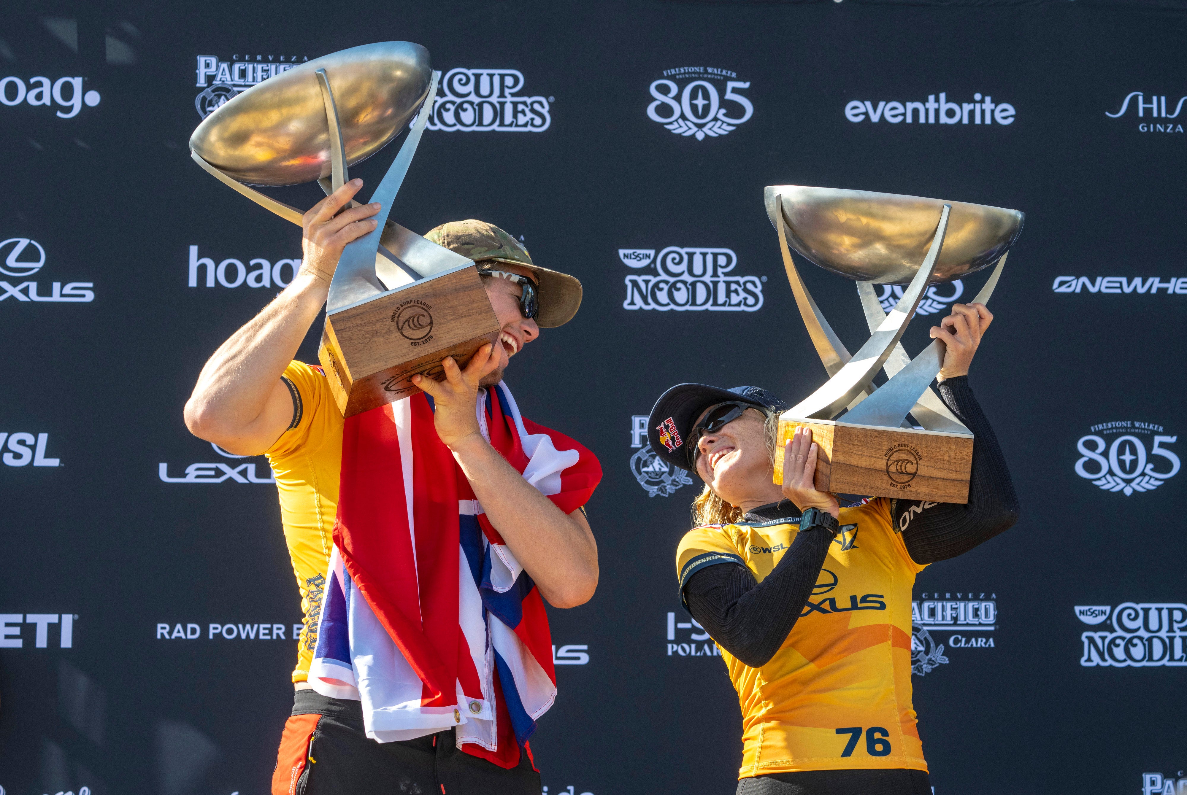 John John Florence won the men’s title