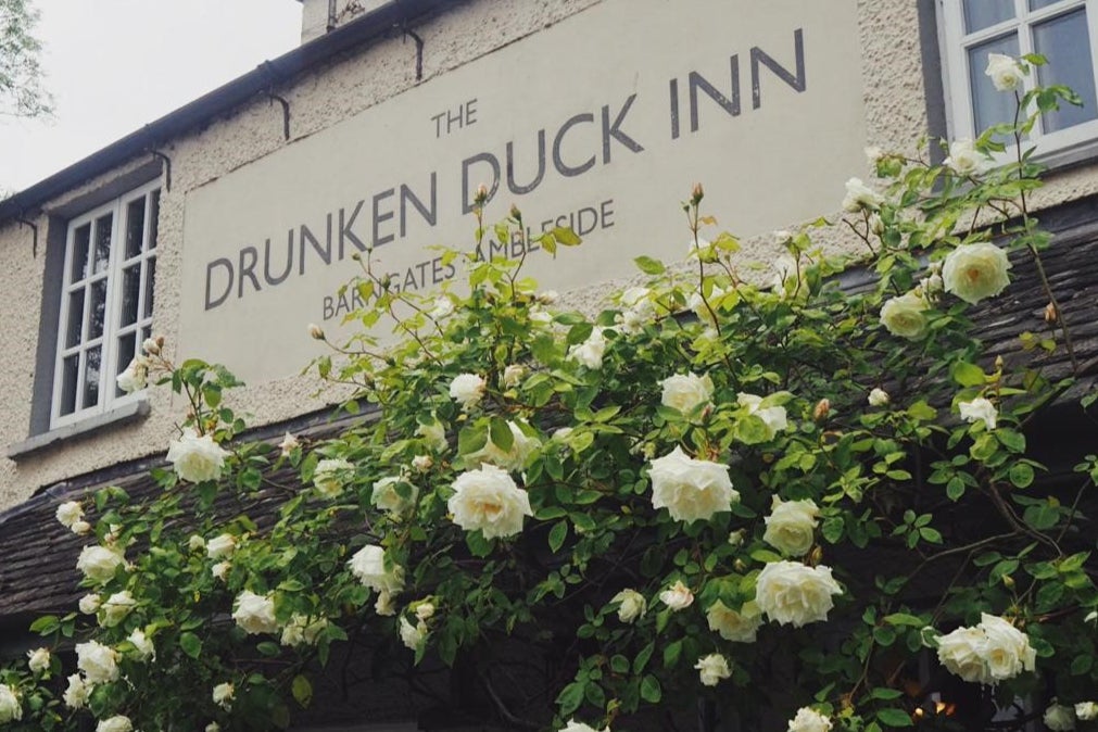 The Drunken Duck is a modern elevation of a country pub