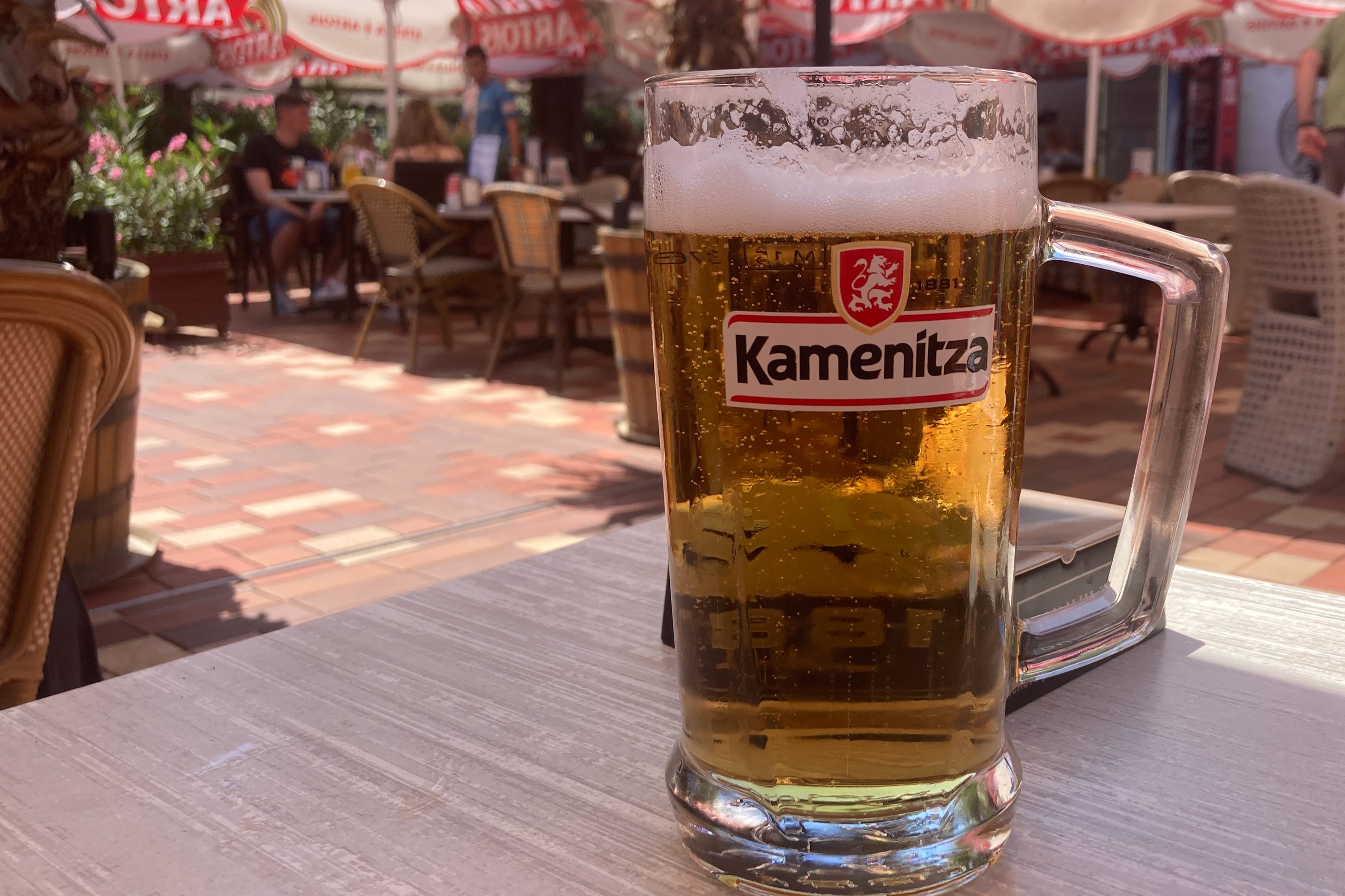 Beer comes cheap in Varna, and a lot of this adventure