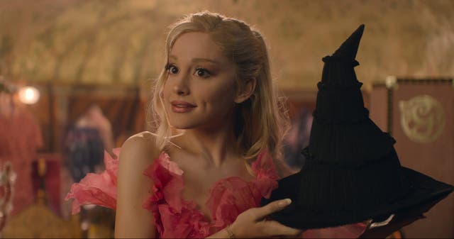 <p>Ariana Grande as Glinda in Wicked </p>