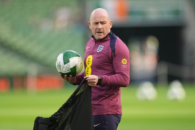 Lee Carsley ahead of the Nations League fixture against the Republic of Ireland (Niall Carson/PA)