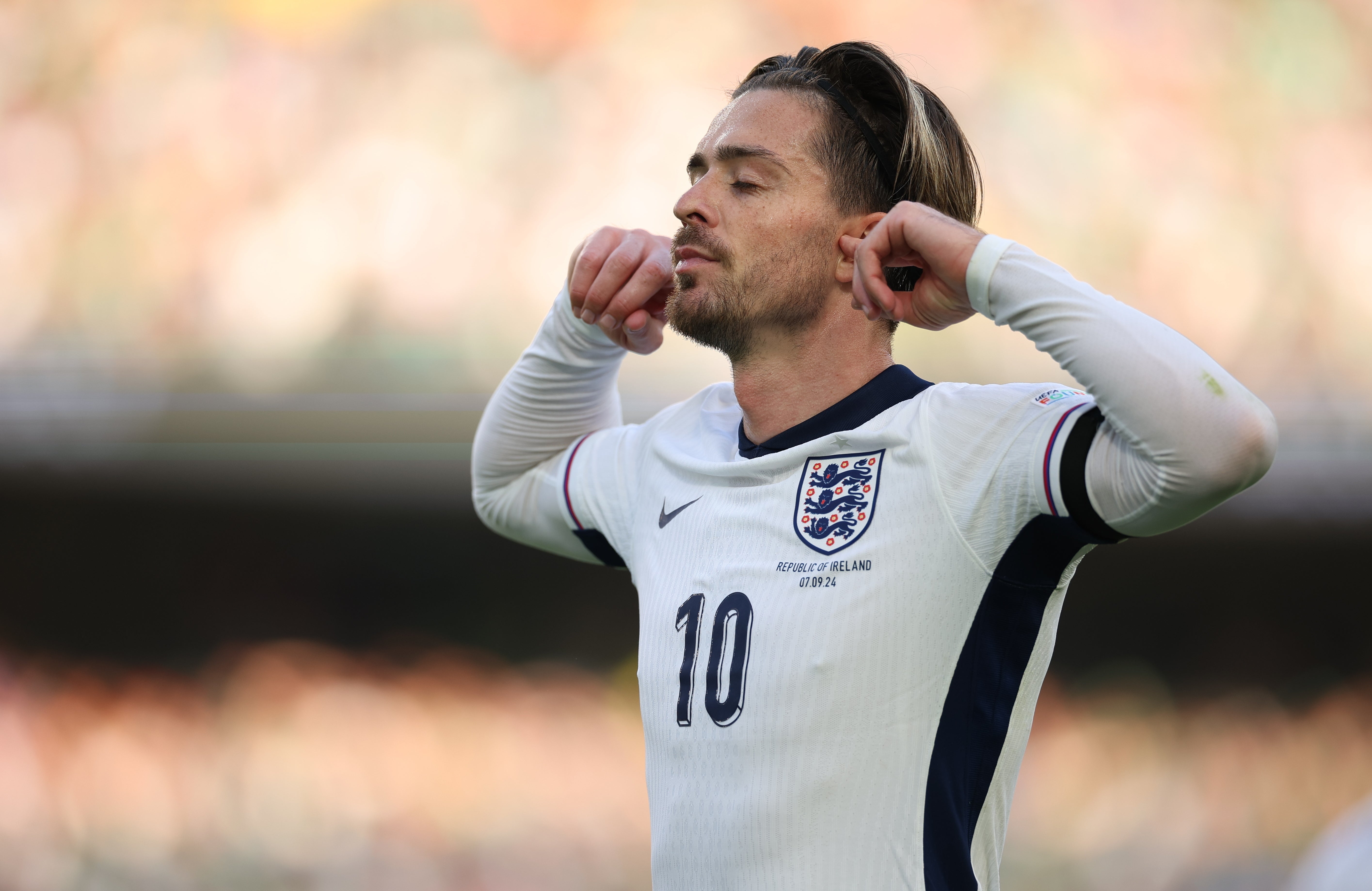 Grealish says he has ‘no bad blood’ towards Irish fans despite receiving boos and jeers at the Aviva Stadium.