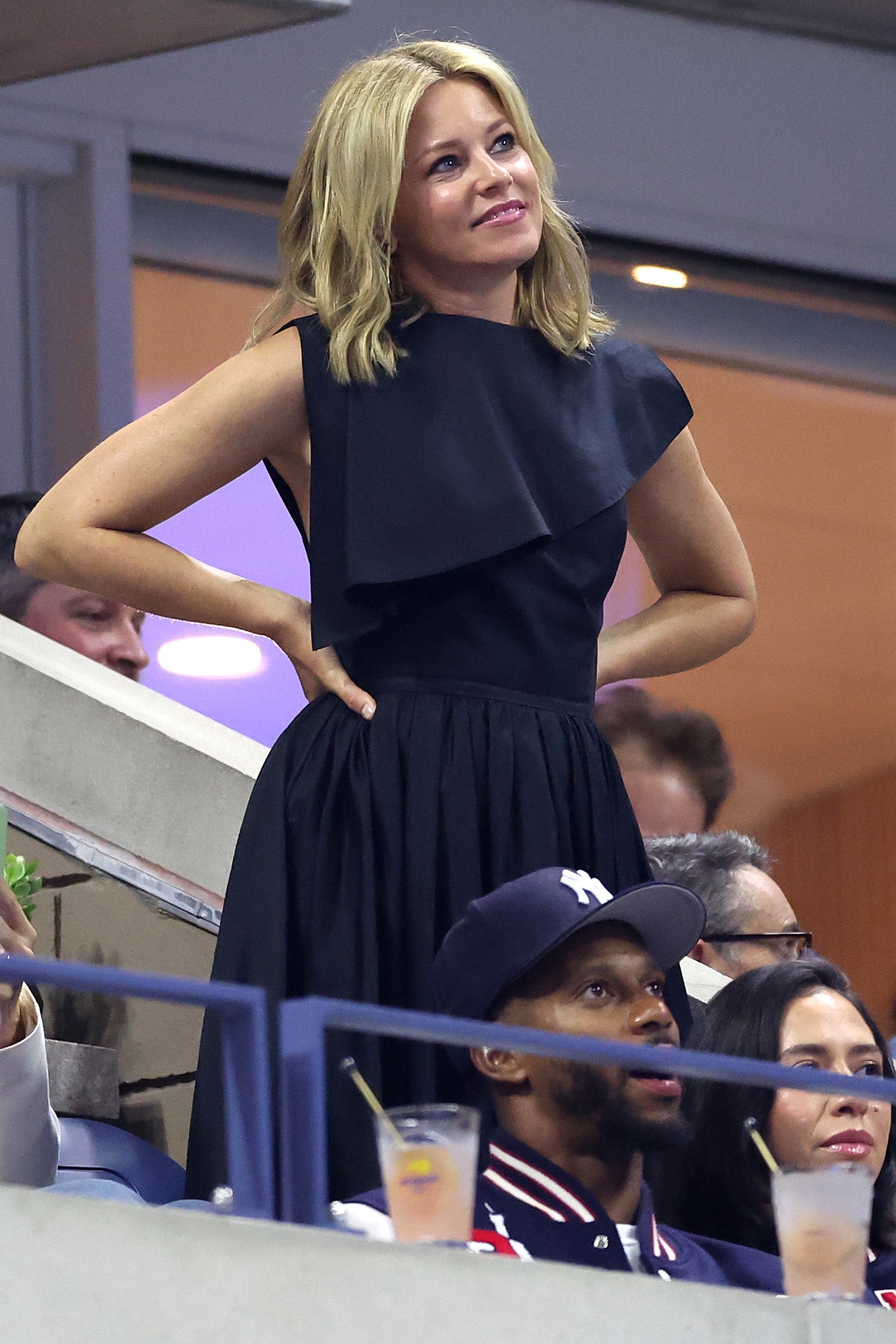 Elizabeth Banks at the US Open on September 5