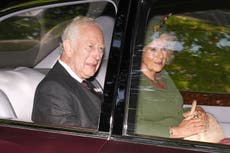 King and Camilla attend church on second anniversary of late Queen’s death