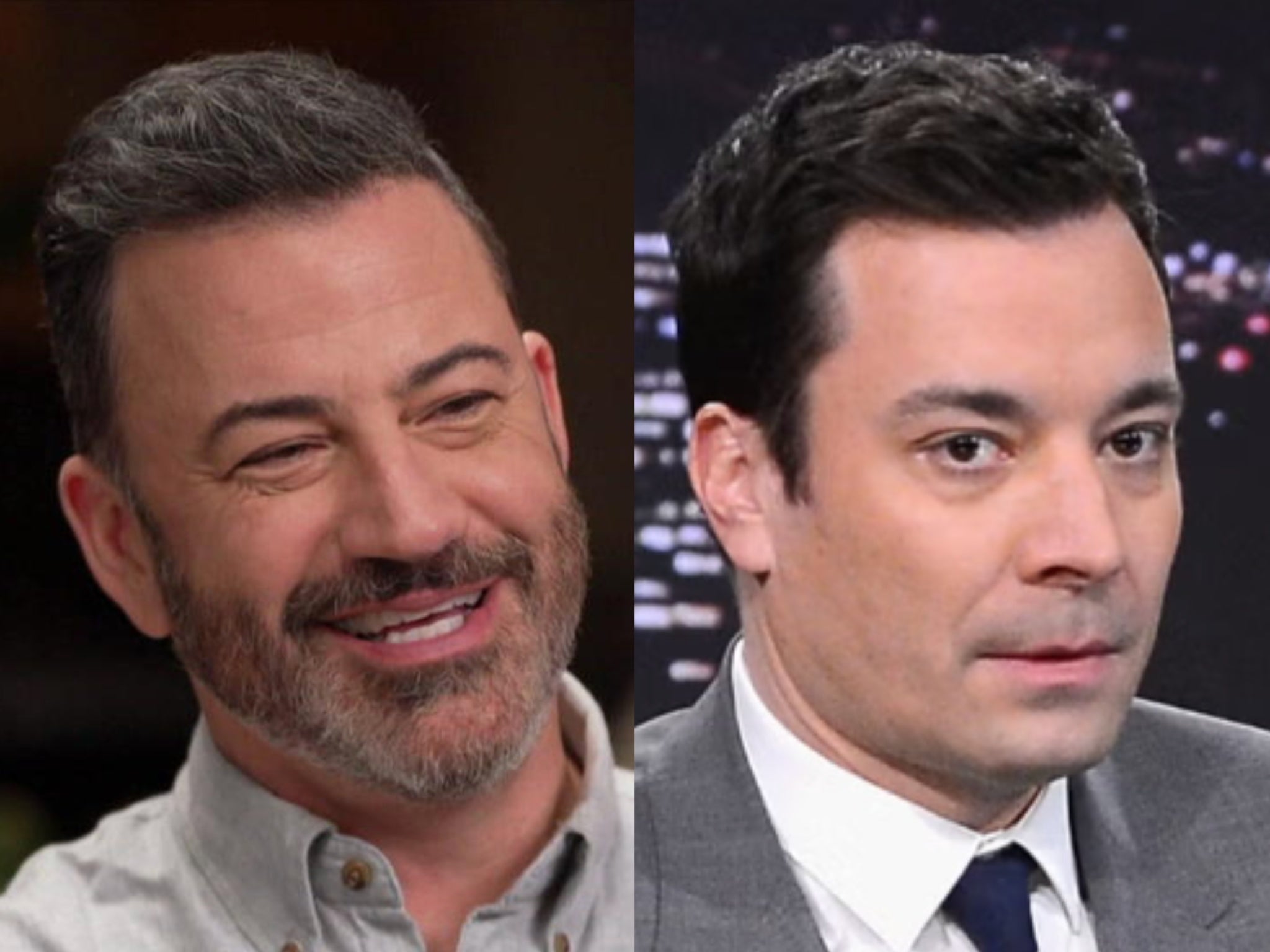 Jimmy Kimmel 'parabenizou' Jimmy Fallon pelas notícias de cancelamento do episódio