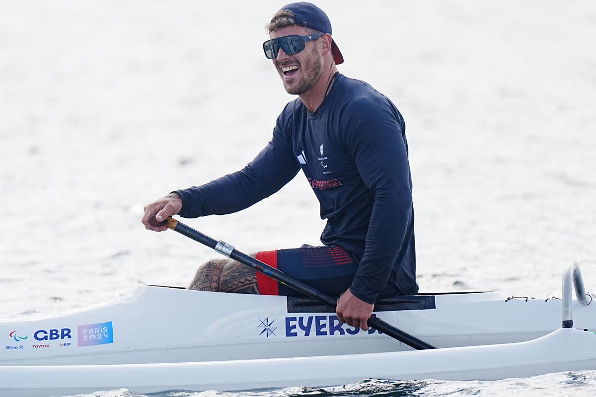 Mr England Jack Eyers adds silver to Britain’s Paralympic canoe haul