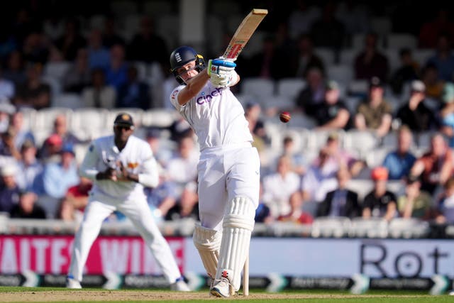 Jamie Smith counter-attacked after another England collapse (John Walton/PA)