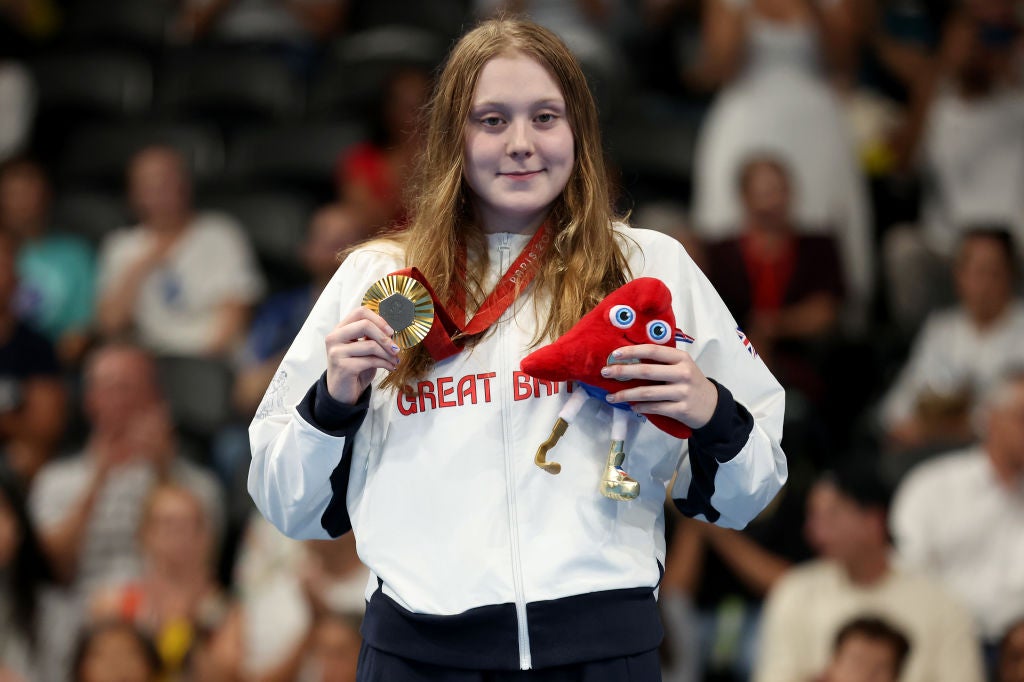 Poppy Maskill won three gold and two silver to lead the way for ParalympicsGB