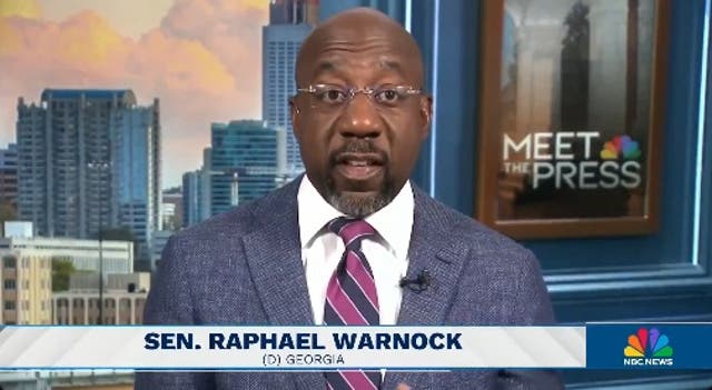 <p>Raphael Warnock responds to JD Vance after the GOP vice presidential contender called shootings like the one at a high school in Warnock’s state a ‘fact of life’.</p>