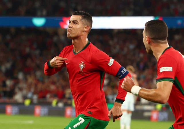 <p>Ronaldo came off the bench to fire the winner </p>