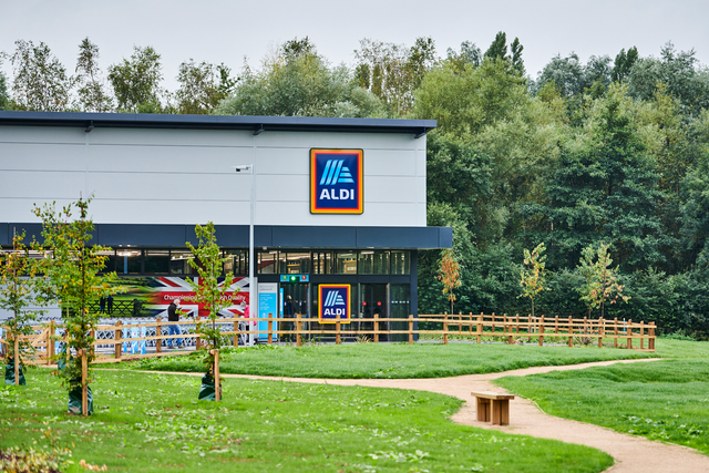 Aldi plans to spend £800 million to ramp up expansion across the UK (PA)