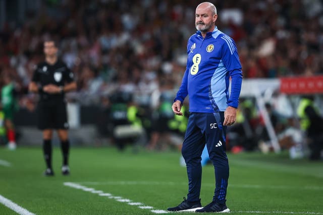 <p>Steve Clarke sees positives in Scotland’s performances against Portugal and Poland.</p>