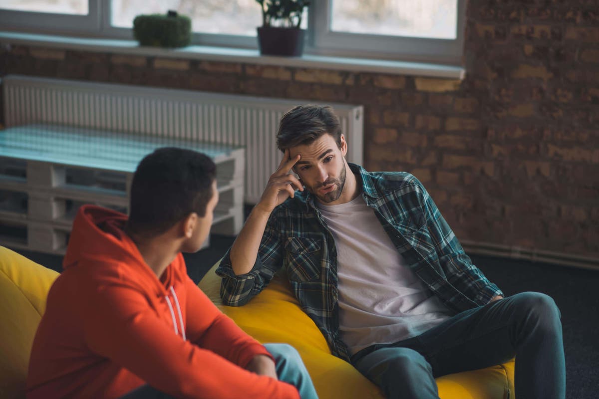 How to start a conversation with male friends about their mental health How to start a conversation with male friends about their mental health