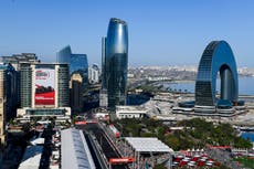 F1 grid: Starting positions for Azerbaijan Grand Prix