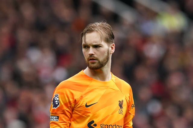 Republic of Ireland keeper Caoimhin Kelleher has admitted he may have to leave Liverpool to become a number one (Martin Rickett/PA)