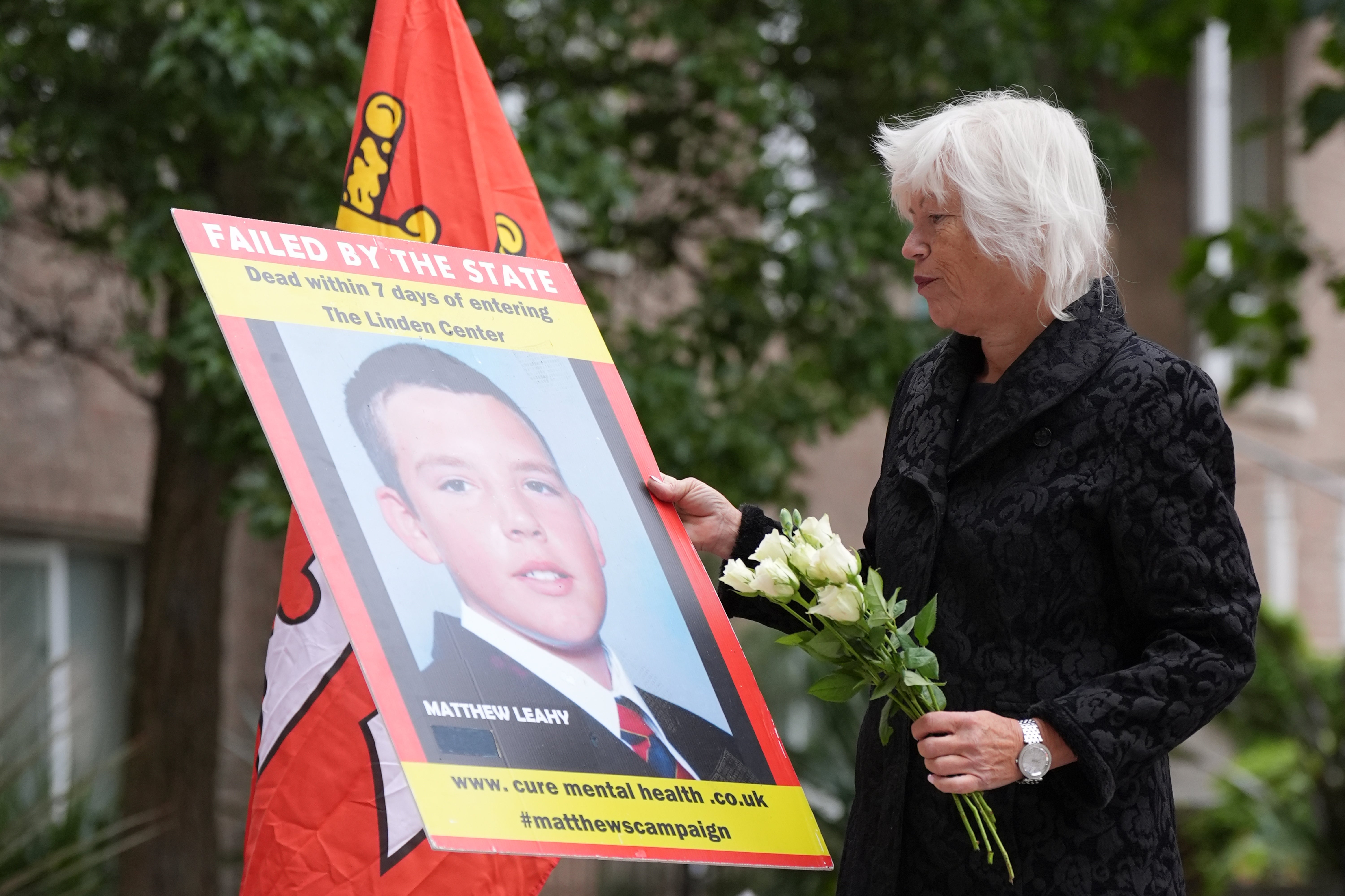 Melanie Leahy, whose 20-year-old son, Matthew, died in November 2012