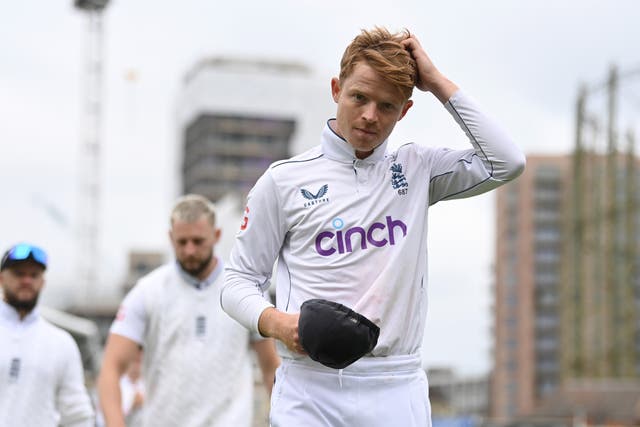 <p>Ollie Pope admitted England had not helped themselves during third Test defeat at the Oval</p>