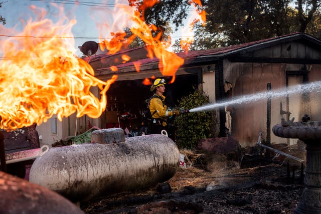 APTOPIX California Wildfires