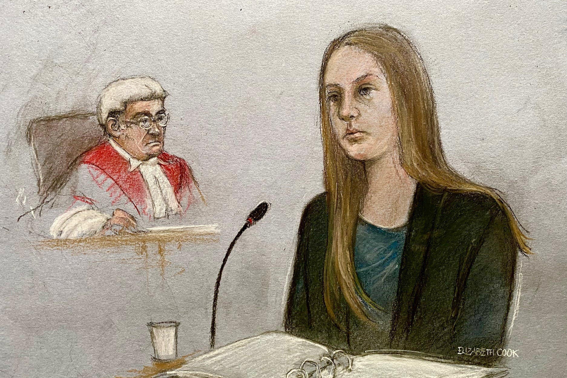 Lucy Letby was given 15 whole life orders after she was convicted of murdering seven babies and trying to kill a further seven (Elizabeth Cook/PA)