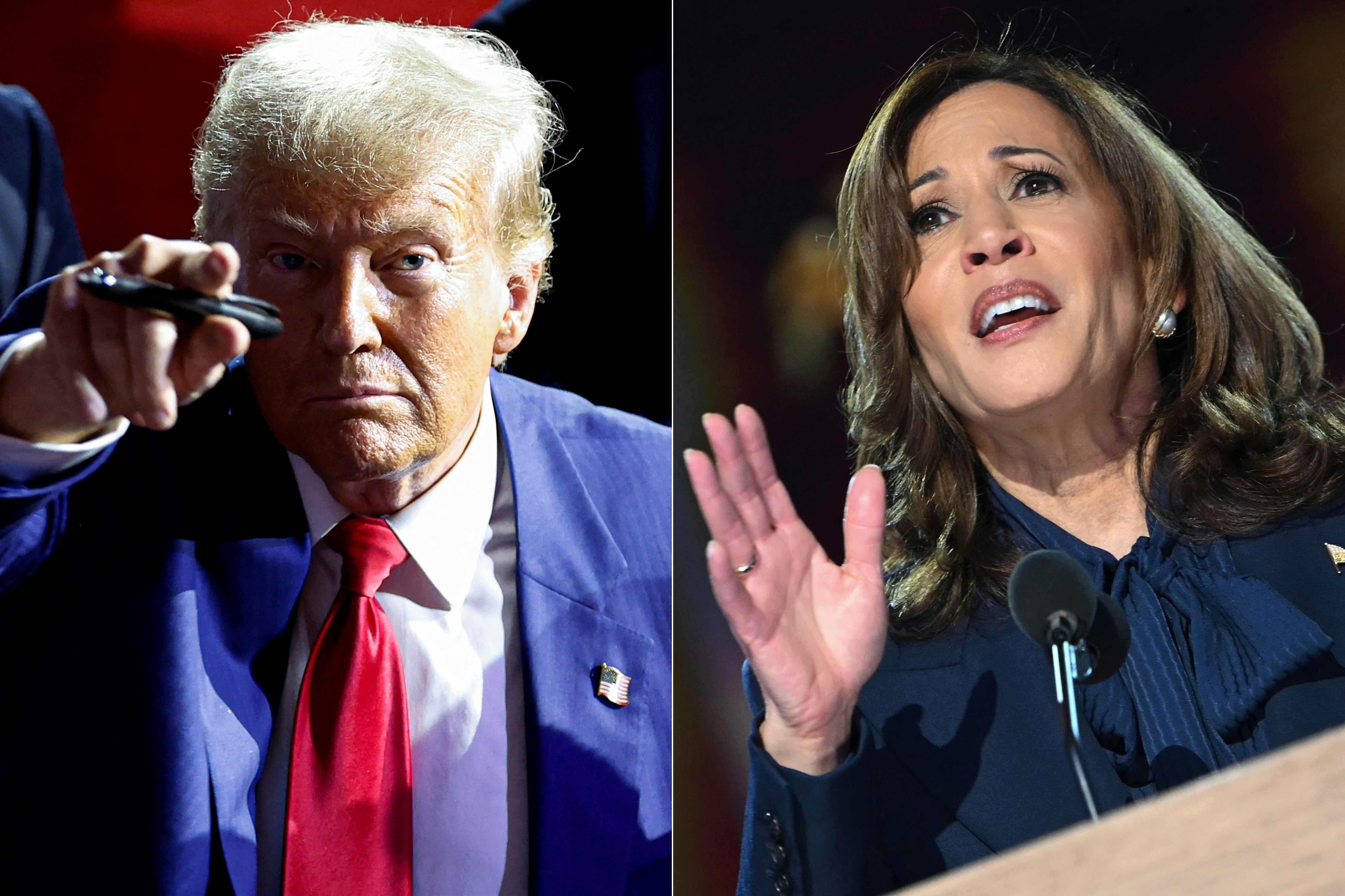 Trump and Harris will face off tonight for the first and possibly only time