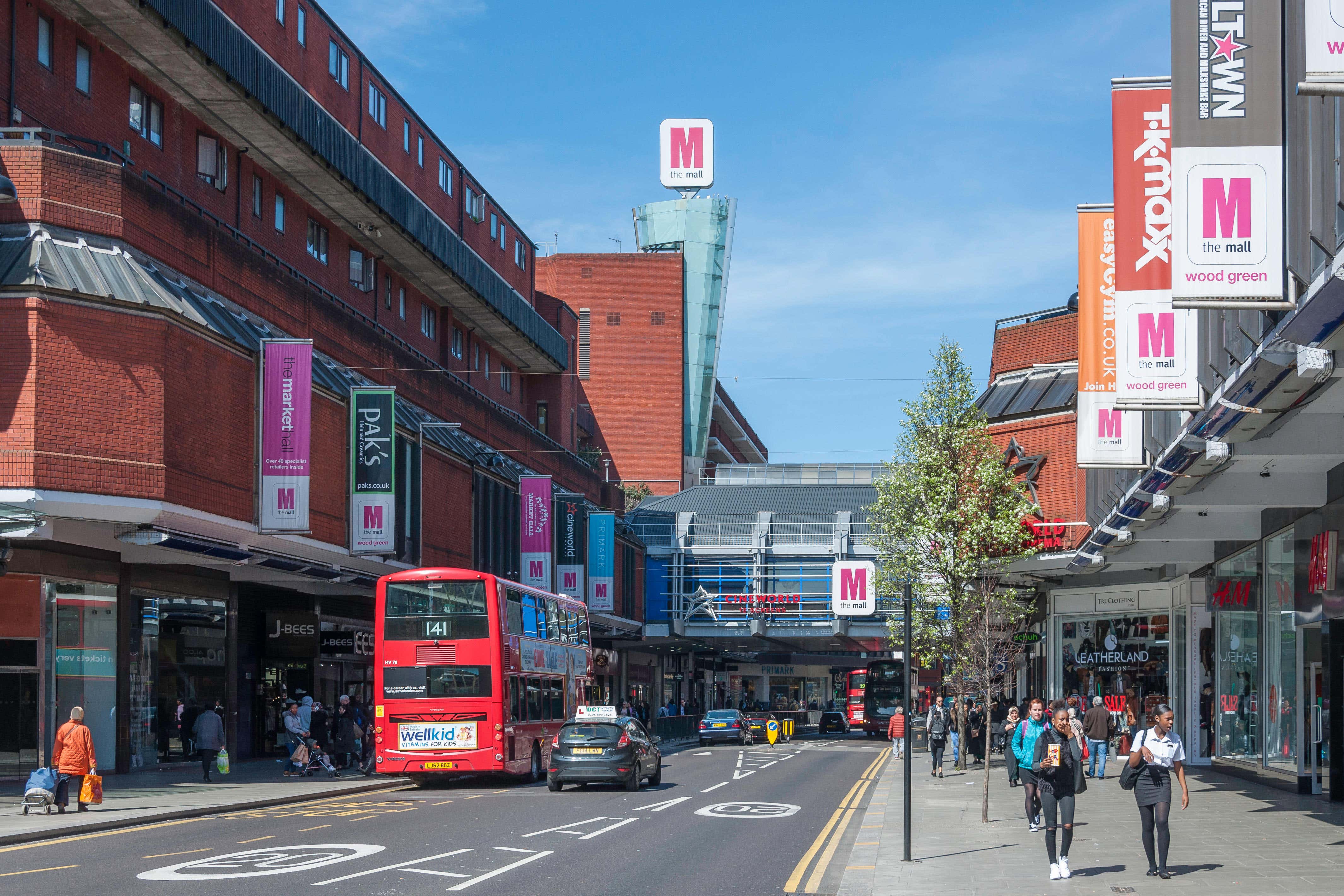 Capital & Regional owns The Mall in Wood Green, north London (Alamy/PA)